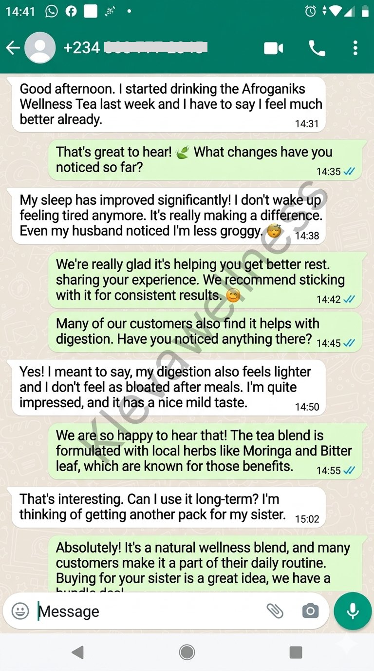 Customer testimonial 1
